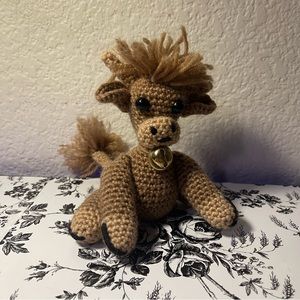Crocheted Highland Cow
